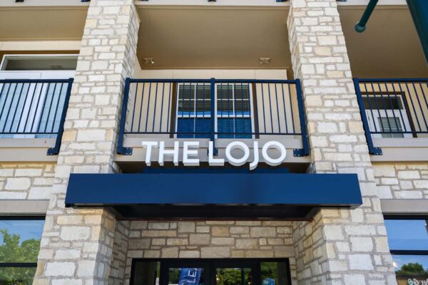 The Locale apartments entrance with 