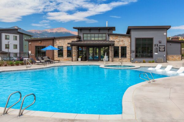 The Preserve at Mesa Creek pool area.