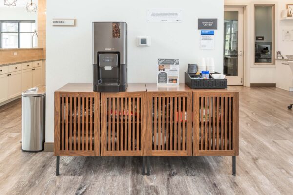 The Preserve at Mesa Creek clubhouse coffee bar.