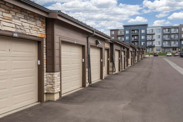 The Preserve at Mesa Creek detached garages.